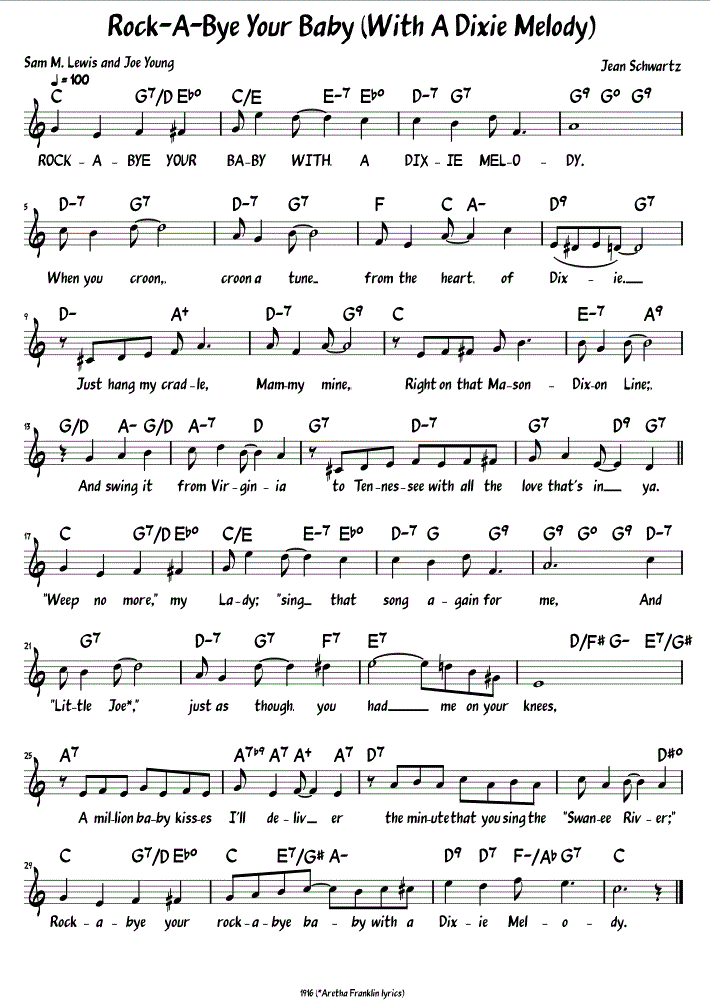 Sheet Music